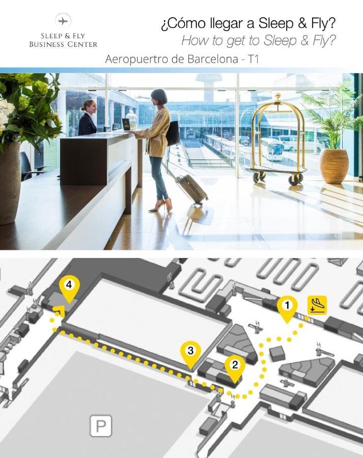 Hotel Sleep&Fly à El Prat de Llobregat Extérieur photo